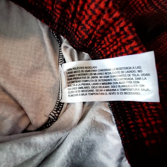 Cat & Jack Red Plaid Sleepwear Pants Size L 10/12 Recycled Polyester Youth - Picture 12 of 16